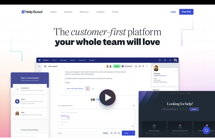 Help Scout is an alternative to Freshworks