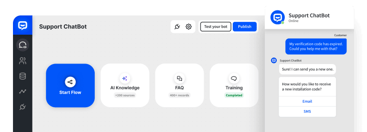 ChatBot Support Bot 